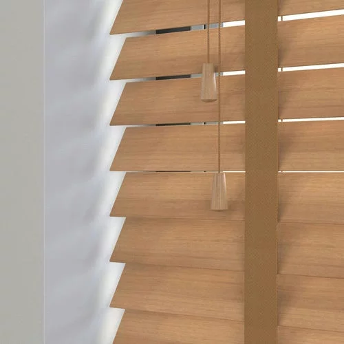 Yesenia LFT 50mm FW Tape Real Wood Blind | Blinds.Online