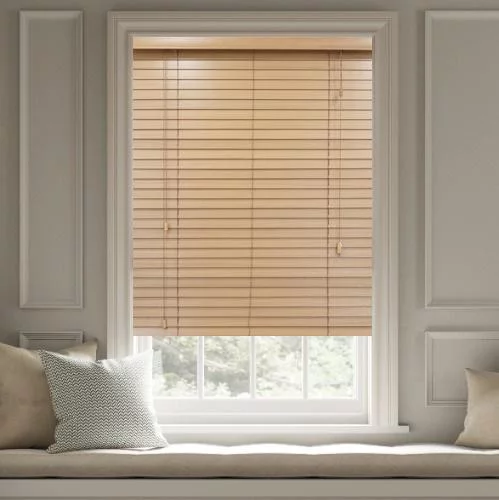 Yesenia LS 50mm Slat Real Wood Blind | Blinds.Online