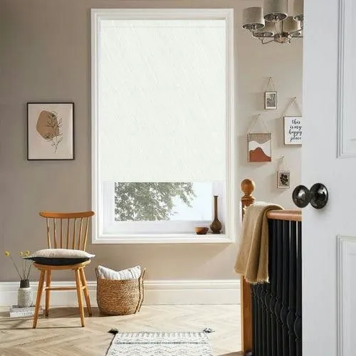 Amary White Roller Blind | Blinds.Online