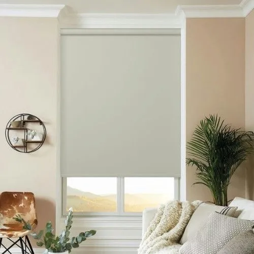 Belen Grey Whisper Roller Blind | Blinds.Online