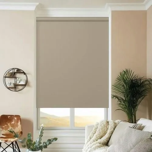 Belen Hessian Roller Blind | Blinds.Online