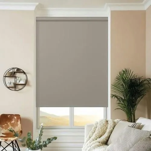 Belen Taupe Roller Blind | Blinds.Online