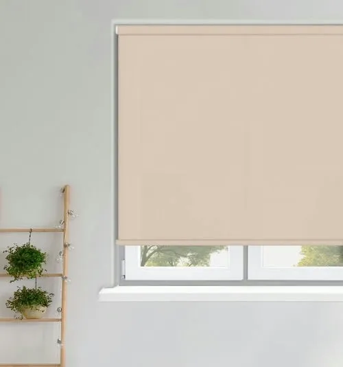 Edbury Nougat Roller Blind | Blinds.Online