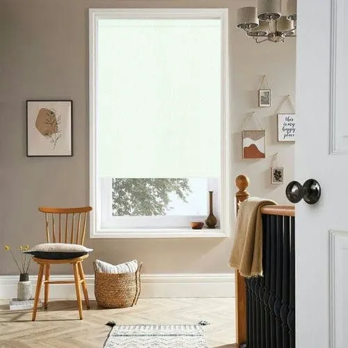 Finley White Roller Blind | Blinds.Online