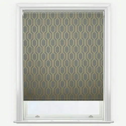 Hudson Blackout Grey Roller Blind | Blinds.Online