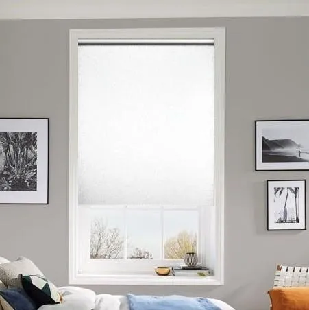 Isle White Roller Blind | Blinds.Online