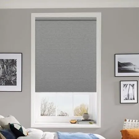 Leonie Steel Roller Blind | Blinds.Online