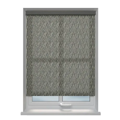 Maeve Charcoal Roller Blind | Blinds.Online