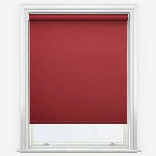 Rhododendron Iris Blackout Wine Roller Blind | Blinds.Online