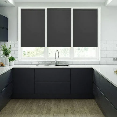 Stratford Blac Roller Blind | Blinds.Online