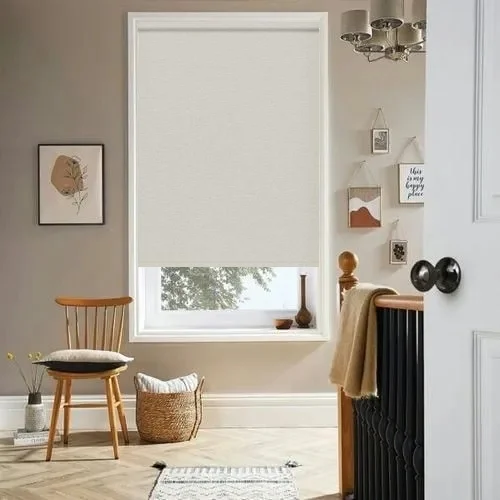 Sylvine Linen Roller Blind | Blinds.Online