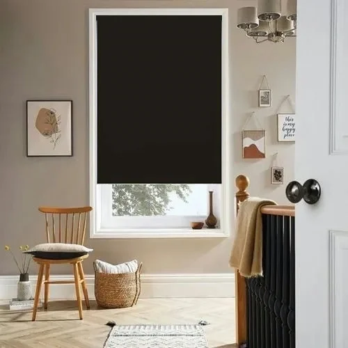 Unity Black Roller Blind | Blinds.Online