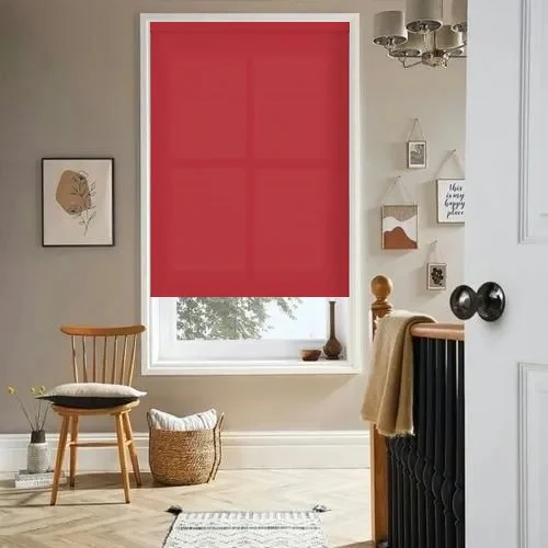 Whimsy Red Roller Blind | Blinds.Online