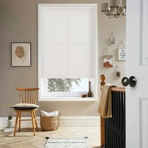 Whimsy White Roller Blind | Blinds.Online