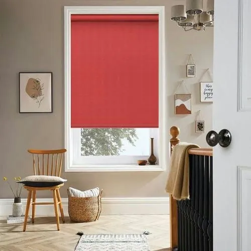 Zenobia Blackout Coral Roller Blind | Blinds.Online