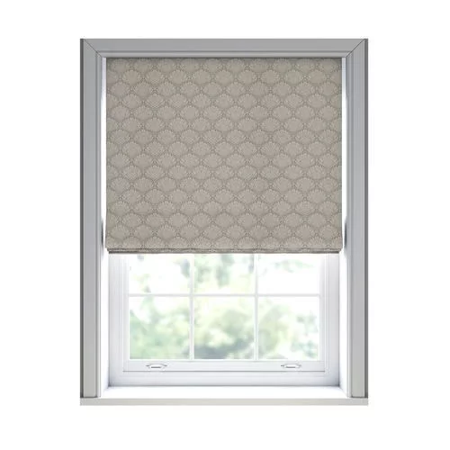 Araceli Dove Roman Blind | Blinds.Online