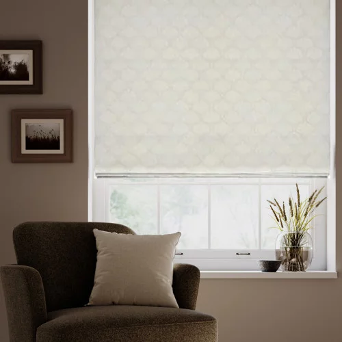 Araceli Porcelain Roman Blind | Blinds.Online