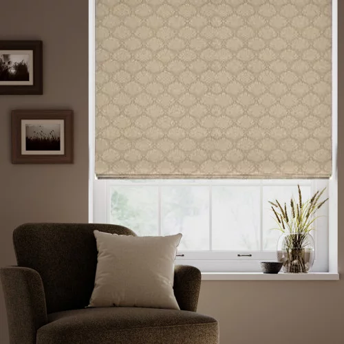 Araceli Truffle Roman Blind | Blinds.Online