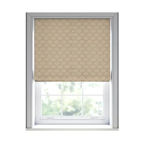 Araceli Truffle Roman Blind | Blinds.Online