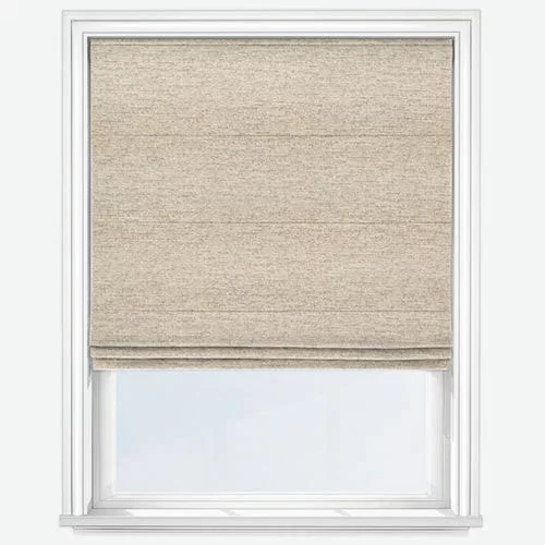 Barbara Oatmeal Roman Blind | Blinds.Online