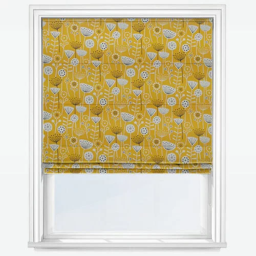 Beth Ochre Roman Blind | Blinds.Online