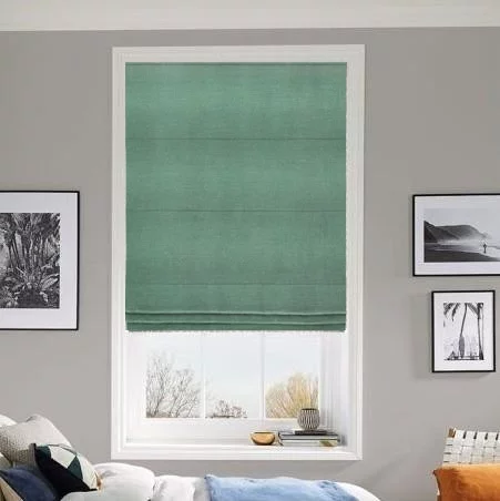 Callie Mint Roman Blind | Blinds.Online