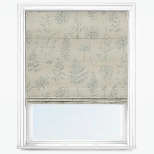 Celeste Blue Mist Roman Blind | Blinds.Online