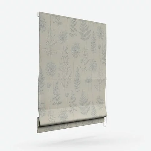 Celeste Blue Mist Roman Blind | Blinds.Online