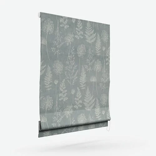 Celeste Denim Roman Blind | Blinds.Online