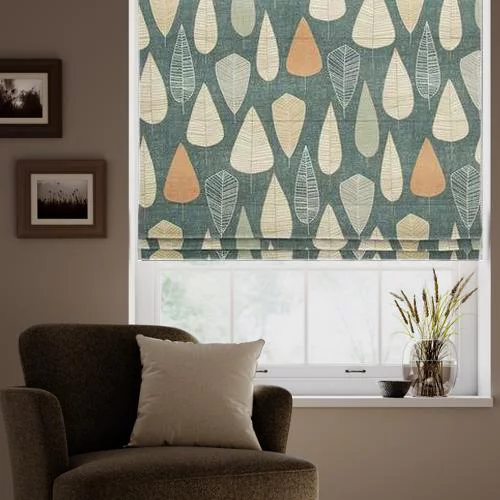 Celestia Ink Roman Blind | Blinds.Online