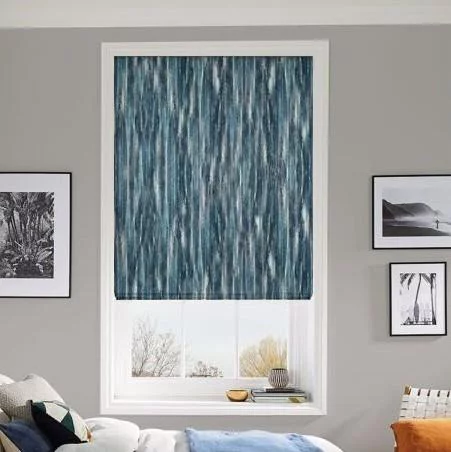 Charisma Indigo Roman Blind | Blinds.Online