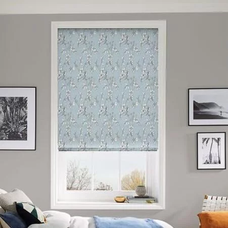 Duet Mist Roman Blind | Blinds.Online