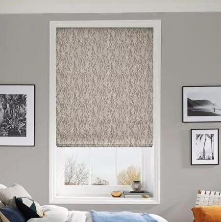 Flourish Putty Roman Blind | Blinds.Online