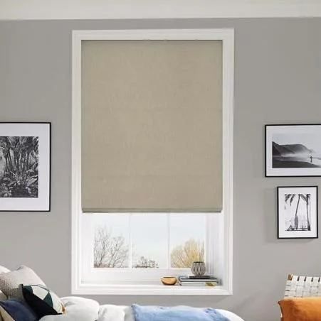 Gwendolyn Linen Roman Blind | Blinds.Online