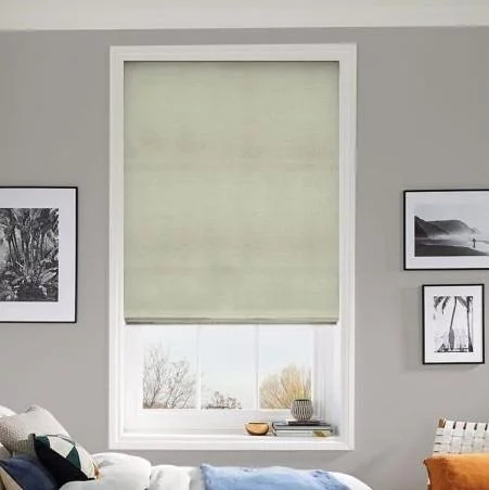 Hanna Pistachio Roman Blind | Blinds.Online