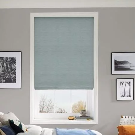 Hanna Smoke Roman Blind | Blinds.Online