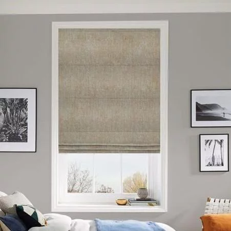 Joelle Beige Roman Blind | Blinds.Online