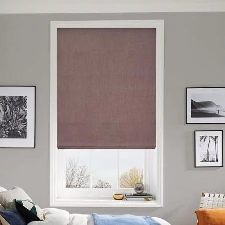 Kara Blush Roman Blind | Blinds.Online