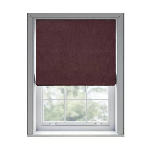 Kara Cranberry Roman Blind | Blinds.Online