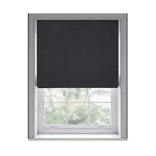 Kara Smoke Roman Blind | Blinds.Online