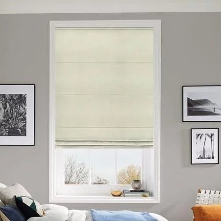 Kaylen Cream Roman Blind | Blinds.Online