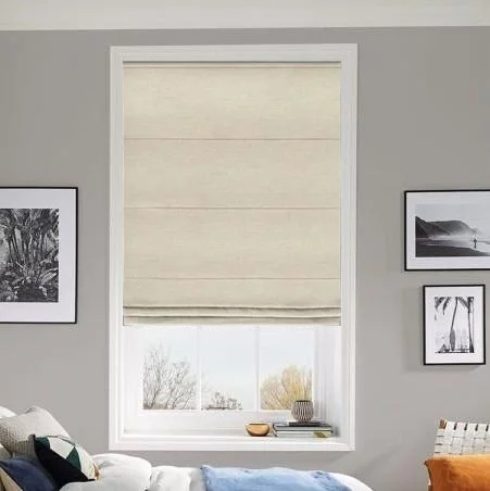 Kaylen Natural Roman Blind | Blinds.Online