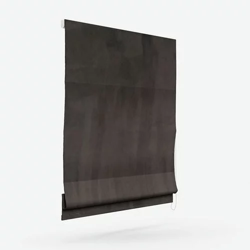 Kelly Charcoal Roman Blind | Blinds.Online