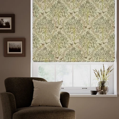 Kerensa Muscovado Roman Blind | Blinds.Online