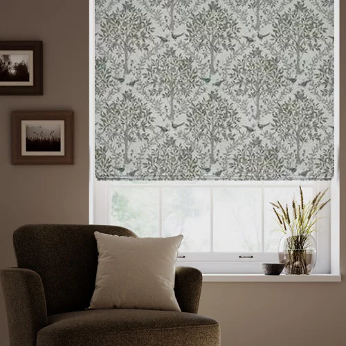 Kerensa Teal Roman Blind | Blinds.Online