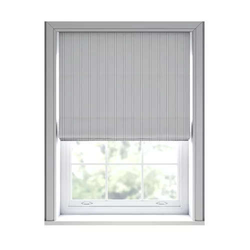 Kismet Slate Roman Blind | Blinds.Online