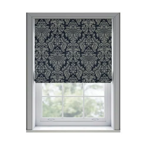 Lilah Ink Roman Blind | Blinds.Online