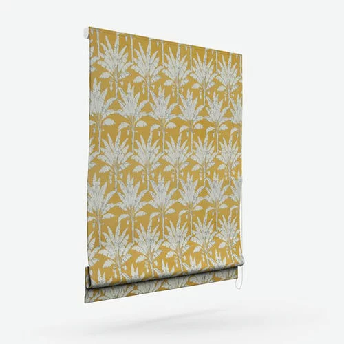 Lissandra Ochre Roman Blind | Blinds.Online