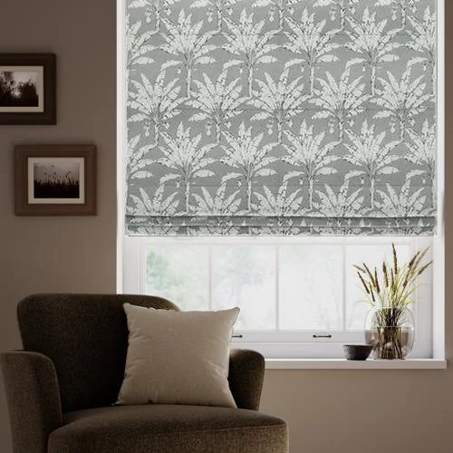 Lissandra Pewter Roman Blind | Blinds.Online