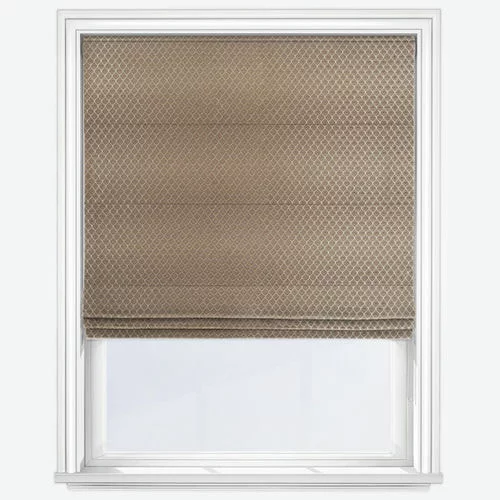 Mae Chocolate Roman Blind | Blinds.Online